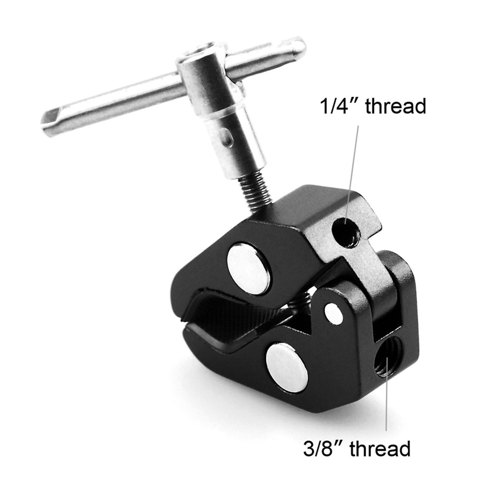 SmallRig Super Clamp w/ 1/4" and 3/8" thread 735 – תמונה 3