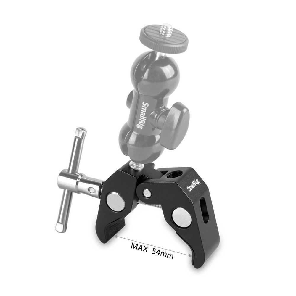 SmallRig Super Clamp w/ 1/4" and 3/8" thread 735 – תמונה 5